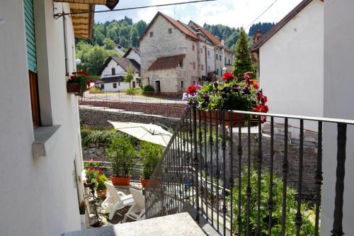 Budova, kde se bed and breakfast nachází