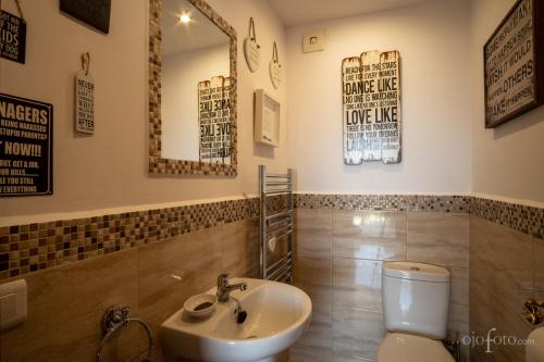 ห้องน้ำของ Casa las Torres B&B