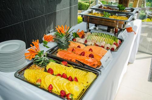 Pagkain sa o malapit sa hotel