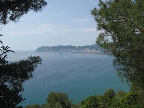 a view of a large body of water at Hotel Beau Rivage in Alassio
