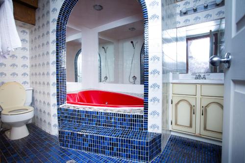 Kylpyhuone majoituspaikassa Rockwell Resort