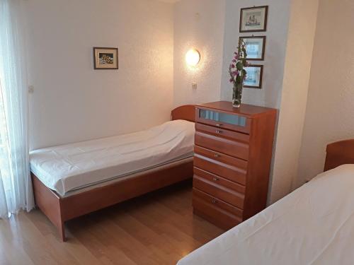 Posteľ alebo postele v izbe v ubytovaní Beautiful apartment on the beach