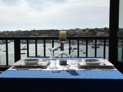 Balkón nebo terasa v ubytování Il veliero blu camere sul porto
