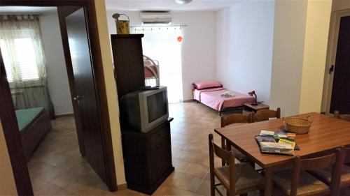 Χώρος καθιστικού στο Casa Maja