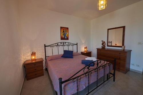 Ένα ή περισσότερα κρεβάτια σε δωμάτιο στο Casa Maja