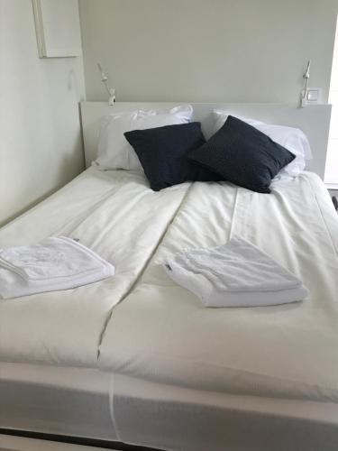Apartment LeLök tesisinde bir odada yatak veya yataklar