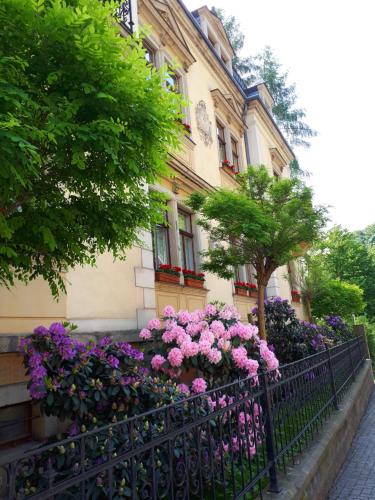 Zahrada ubytování Gästehaus Loschwitz