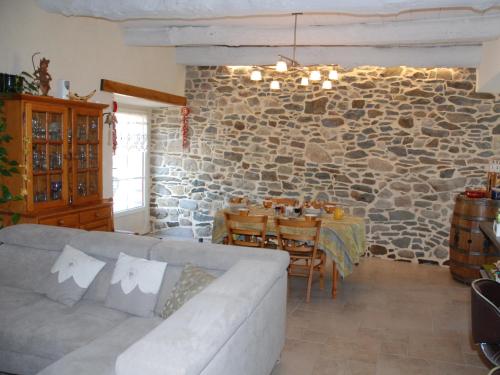 Et opholdsområde på Chambres d'hôtes E-Harz Ar Menez