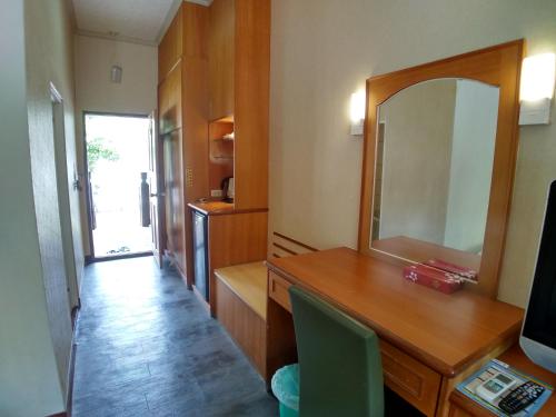 Μια τηλεόραση ή/και κέντρο ψυχαγωγίας στο Fun Chen Resort Hotel