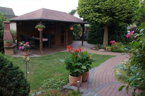 Κήπος έξω από το Ferienwohnung Schubert