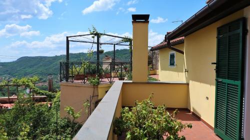 Nespecifikovaný výhled na hory nebo výhled na hory při pohledu z bed and breakfast
