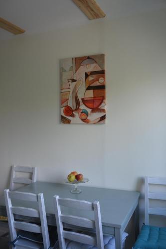 Posezení v ubytování Green View Apartment Wodny Park Tychy i saunaria