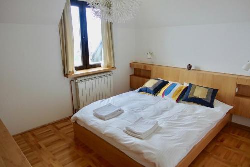 Postel nebo postele na pokoji v ubytování Apartments Milic