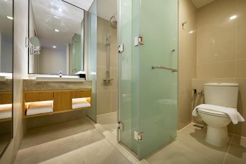 Bilik mandi di ANSA Hotel Kuala Lumpur
