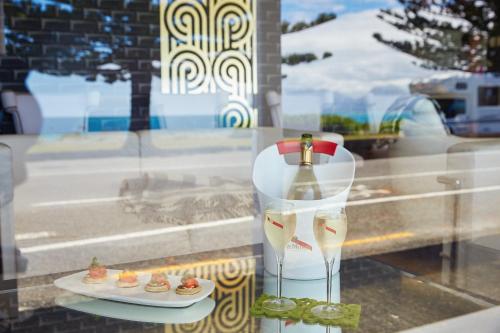 Nápoje v ubytování Boutique Hotel Kaikoura