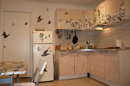 Kjøkken eller kjøkkenkrok på New Artistic flat
