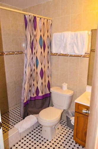Ванная комната в Fantastic Hotel