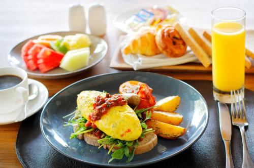 Jídlo v vily nebo okolí