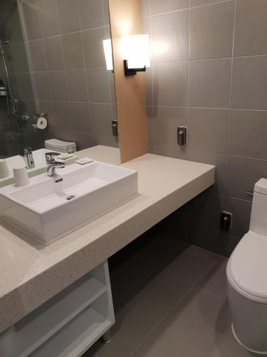 Ένα μπάνιο στο Hotel Winstory