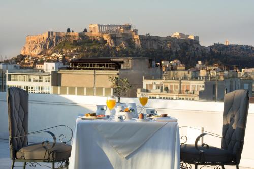 Balcone o terrazza di Titania Hotel