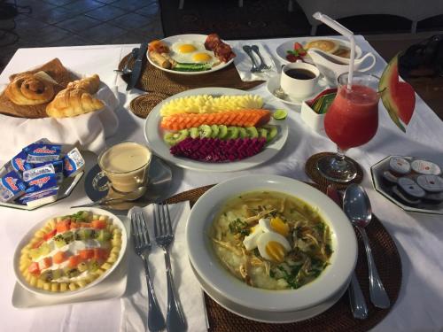 Makanan di atau berdekatan vila ini