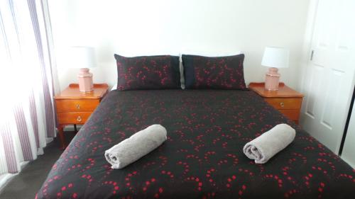 Кровать или кровати в номере The Garden House