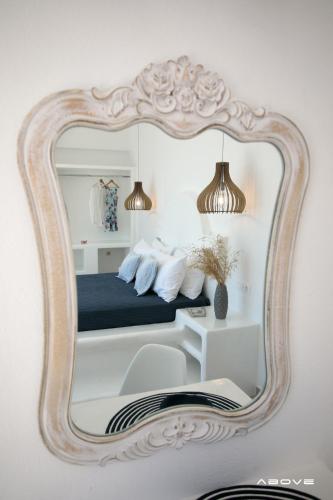 Cama o camas de una habitación en Manios Suites
