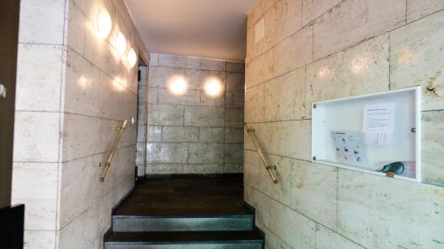 Ένα μπάνιο στο Apartments an der Universität