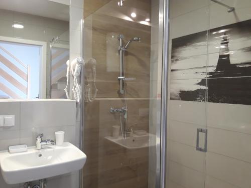 Ένα μπάνιο στο Domki Bałtycka 14a