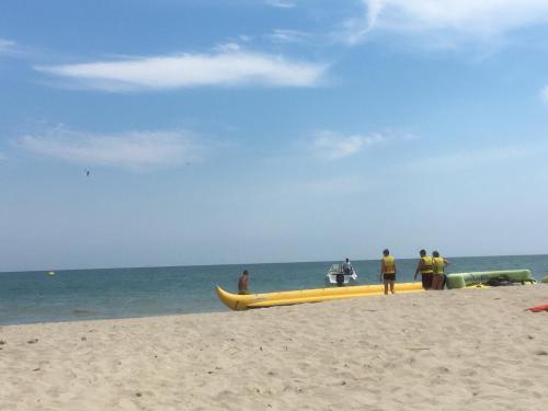 Ein Strand an oder in der Nähe der Ferienwohnung