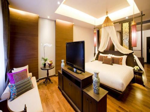 تلفاز و/أو أجهزة ترفيهية في Siripanna Villa Resort & Spa Chiang Mai -SHA Extra Plus