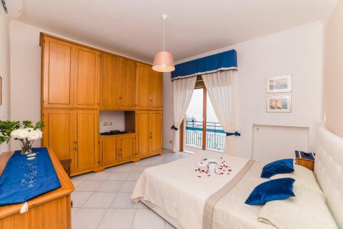 Postel nebo postele na pokoji v ubytování Belvedere Apartment