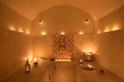Kylpyhuone majoituspaikassa Riad Dar Alfarah