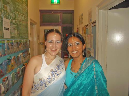 two women standing next to each other in a room at Dolphin Retreat Bunbury in Bunbury
