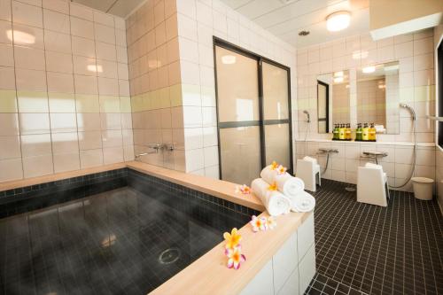 Grand Park Hotel Panex Kimitsu tesisinde bir banyo