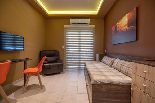 Χώρος καθιστικού στο Cool Style Private Apartments