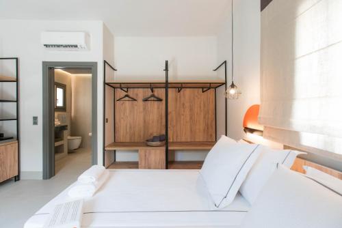 Ένα ή περισσότερα κρεβάτια σε δωμάτιο στο Sandom