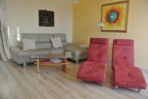 Ruang duduk di Residenz Bellevue