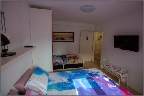 Krevet ili kreveti u jedinici u objektu Apartma AJA