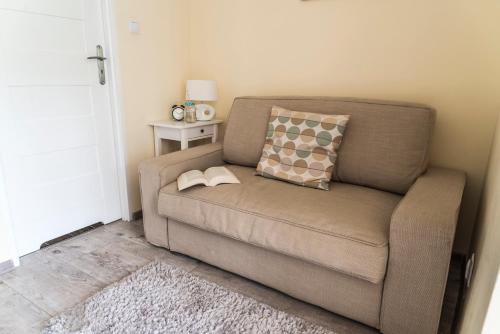 Ruang duduk di Apartamenty Przystań