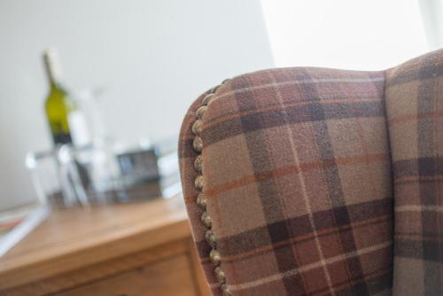 a close up of the back of a couch at Deighton Lodge in York