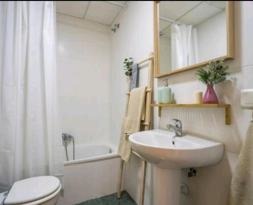 A bathroom at Apartamento MINAGA 1