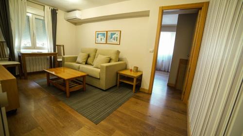 Area soggiorno di Apartments Madrid Eliptica