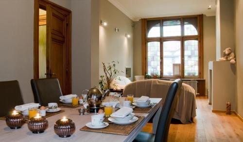 Posezení v ubytování B&B La Passion Interdite