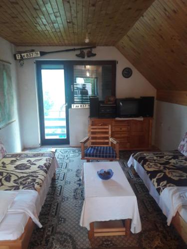 Postel nebo postele na pokoji v ubytování Apartments Zekovic