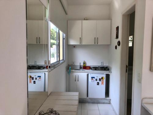 Dapur atau dapur kecil di Espaço mel