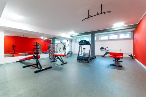 Posilňovňa alebo fitness centrum v ubytovaní Apartament "Bliżej Morza 30"