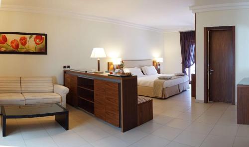 Posezení v ubytování Suites & Residence Hotel