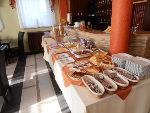 Jídlo v bed and breakfast nebo okolí