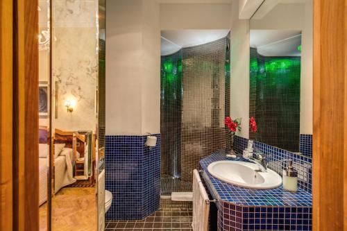 Koupelna v ubytování Relais Conte Di Cavour De Luxe